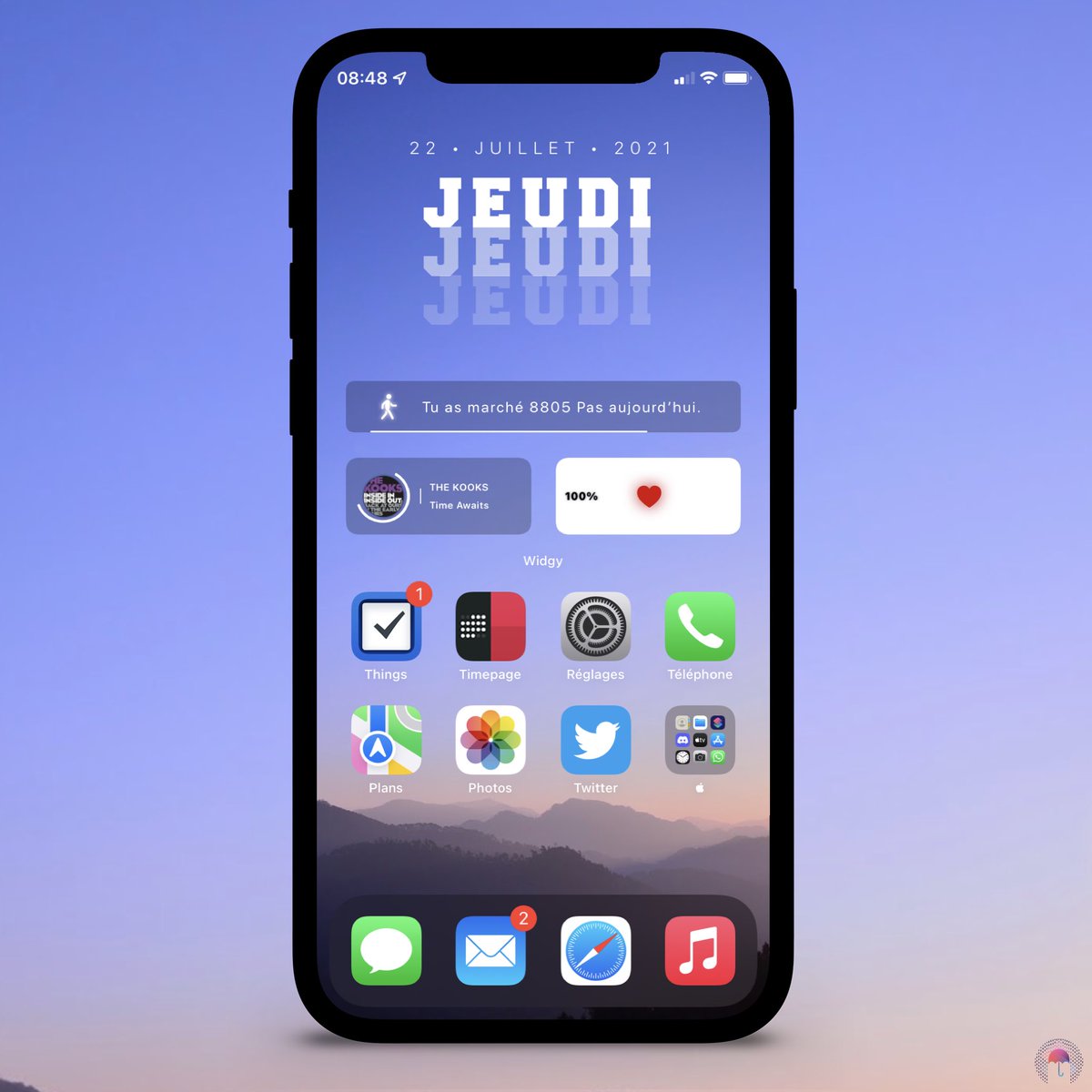 Zooropalg's tweet image. A big #Widgy today 😊 #iOS15beta3