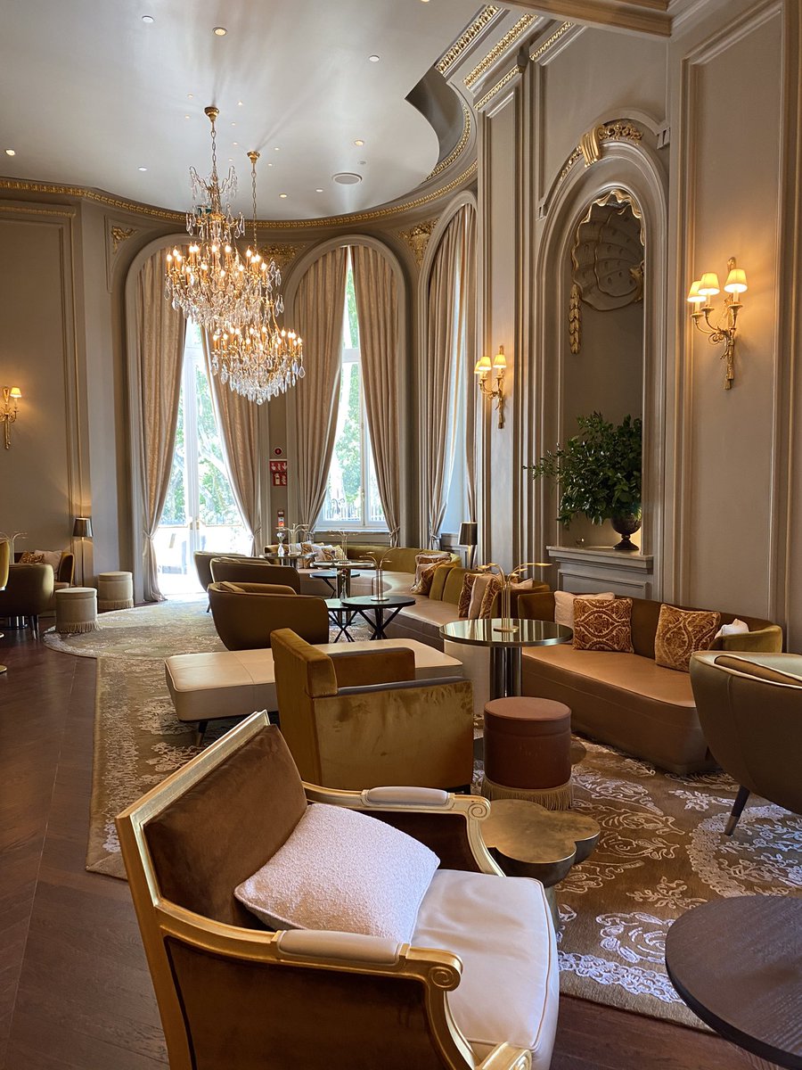 The new Ritz in Madrid is just amazing @mo_ritzmadrid