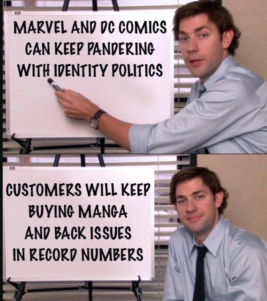 SierraWhiskey9's tweet photo. Just a friendly reminder @Marvel @DCComics https://t.co/m6ub7V17aD