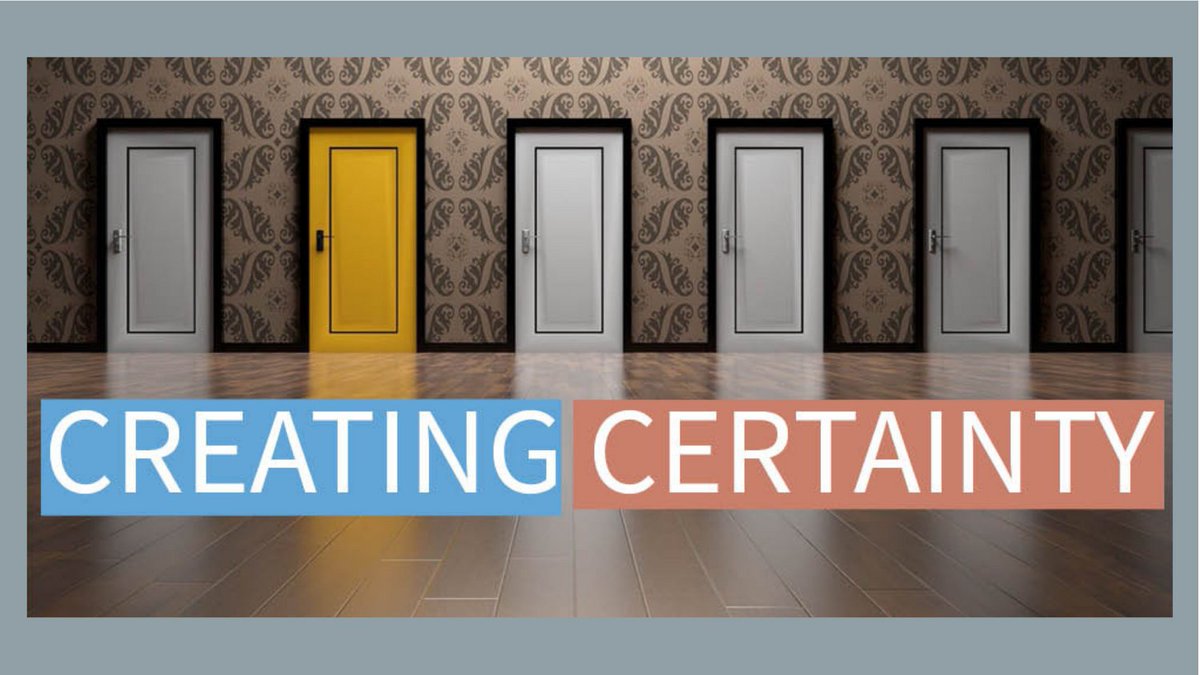 WarrenKnight's tweet image. Don’t sell features &amp;amp; benefits… sell certainty!

Do you think this is true… In uncertain times, people crave certainty?

Read the ful article here: bit.ly/3okfkIB

#featuresandbenefits #creatingcertainty