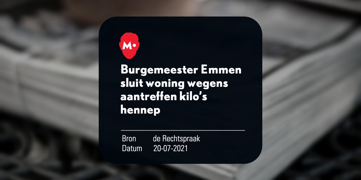 Melding politie Stad Emmen
