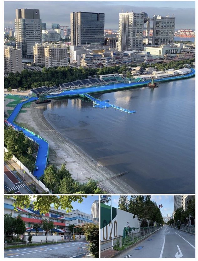 KodaNutrition's tweet photo. Thanks to our KODA Japan team for a great view of the Olympic Triathlon course. 🏊🏼‍♂️ 🚴🏻 🏃🏽‍♂️ 

 #team #sportsnutrition #olympics2021 #triathlon #japan #swimbikerun https://t.co/Dcg9CBqMSq