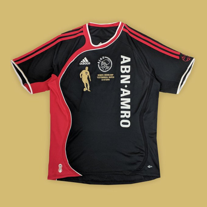 Dennis Bergkamp Ajax shirt