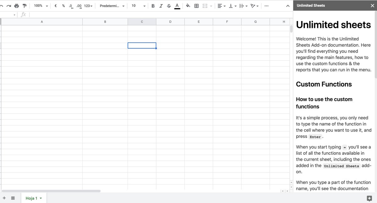 Ahora ya sí, está todo listo para poder subir el Add-on versión MVP de "Unlimited Sheets". Esta versión incluirá 16 nuevas funciones (obtener volumen de búsqueda, sugerir queries relacionadas, construir urls, etc) para hacer el primer test de usuarios y recabar feedback.