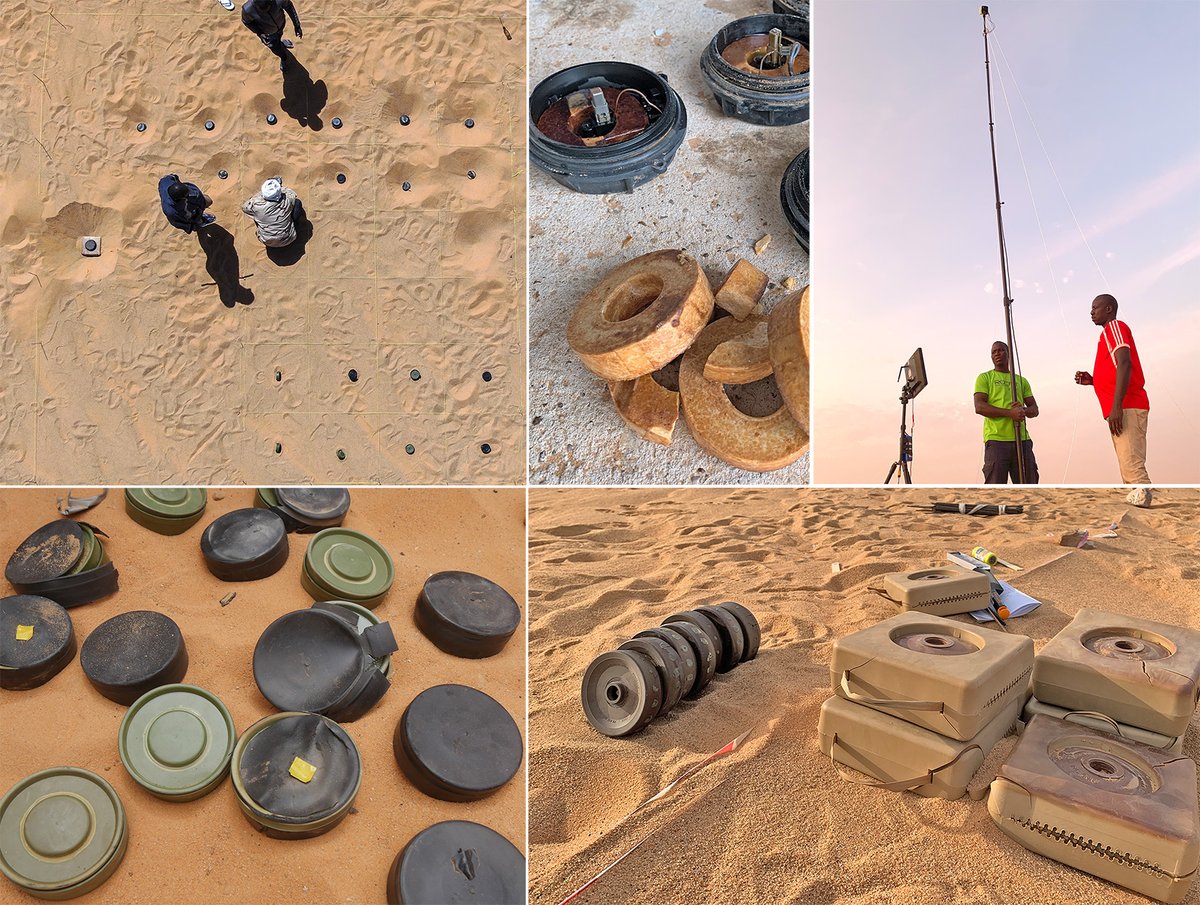 FarRobotics's tweet image. Proud to have shared a milestone in #Humanitarian  #mineaction using #drones to locate buried #landmines with #thermal #IR imaging in the #25yearsofTheJournal.