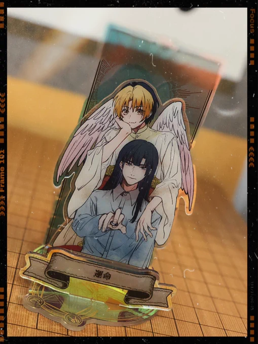 身内用に天使進藤くんのアクスタ作りました😇😇😇 