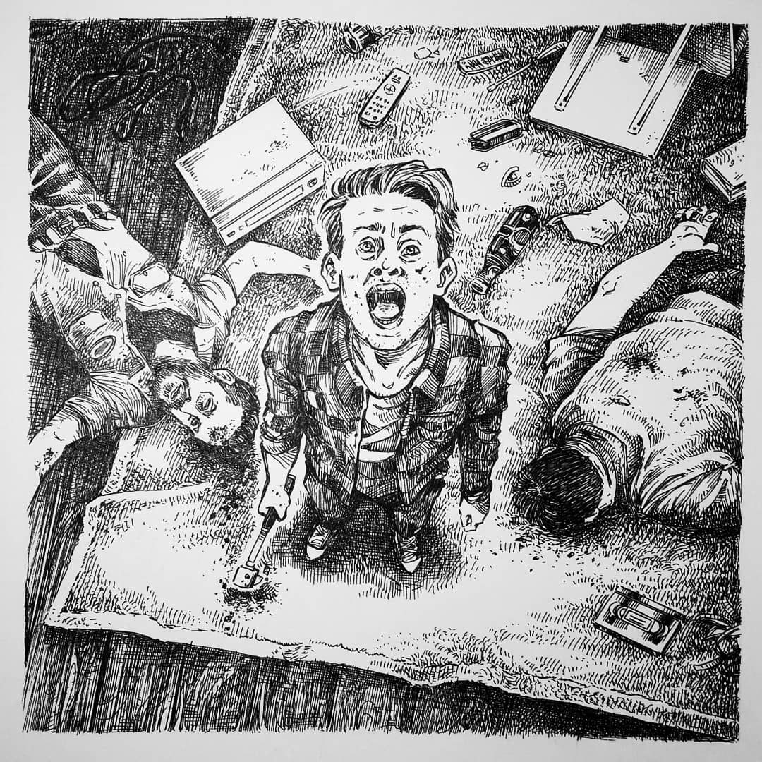 Red splatter media featuring <a href="/IncredibleCulk/">Macaulay Culkin</a>
<a href="/redlettermedia/">Red Letter Media</a>