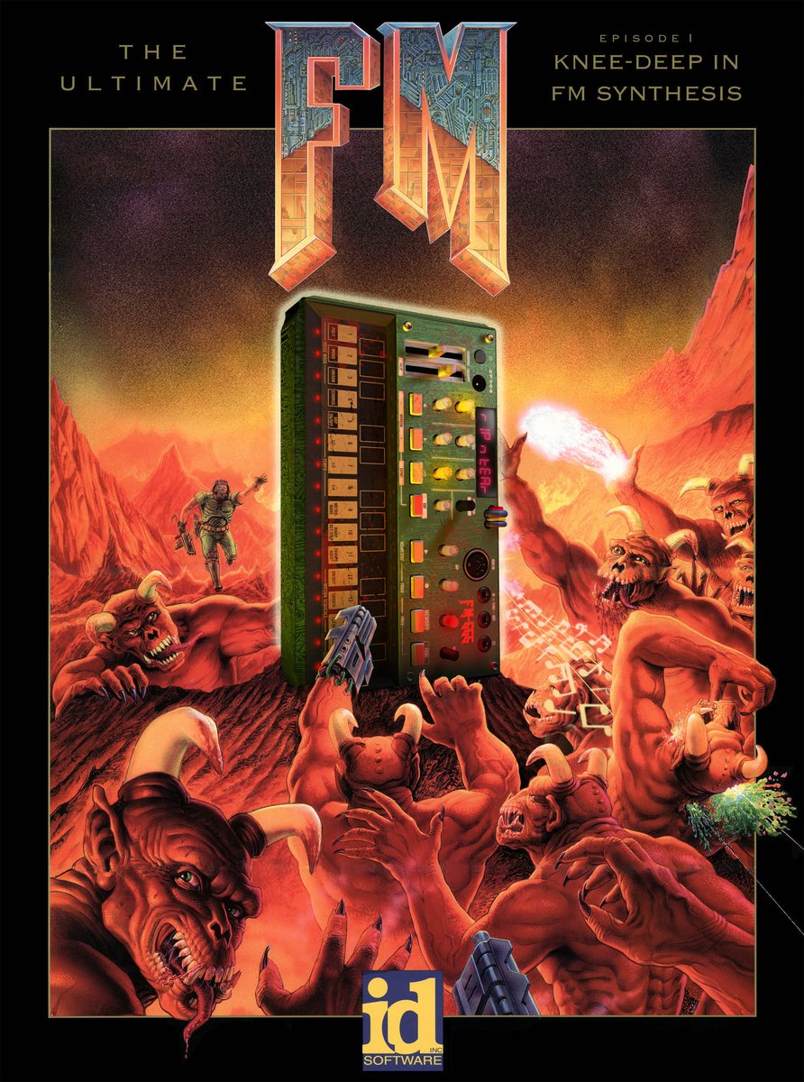 KaleniusHenri's tweet image. Doom FM #doom #fmsynthesis #volcafm #idsoftware