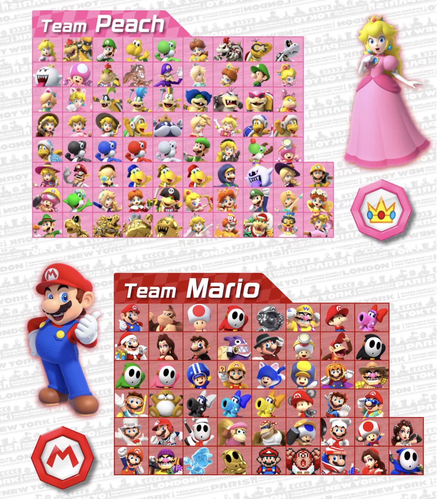 Mario Kart (Tour) News on X: Datamining (Mario vs. Peach Tour): the 50  Pipes and Spotlight week 2! Which one are you possibly going to pull? # MarioKartTour #MKTN Thanks to, Harm Join