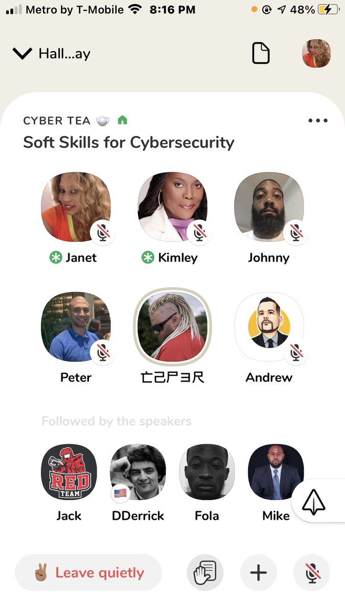 JanetManningRN's tweet photo. Excellent Career Tips  on soft skills in Cybersecurity.  Thanks ⁦@blkcyberassoc⁩ ⁦⁦@AvanceITS⁩ https://t.co/xUZ1ZqIghr