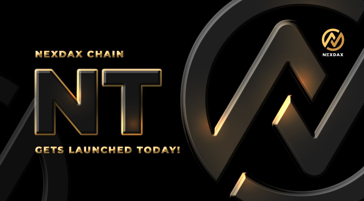 nexdax_exchange's tweet photo. NexDAX Chain – NT gets launched today - 22nd July, 2021
NT serves as the native coin of NexDAX Exchange which is going to open soon in the next month. 

NexDAX Chain:  https://t.co/WAO01XlMhg 

Full news: https://t.co/Gtiq1Q9y5o https://t.co/097XmcptCc