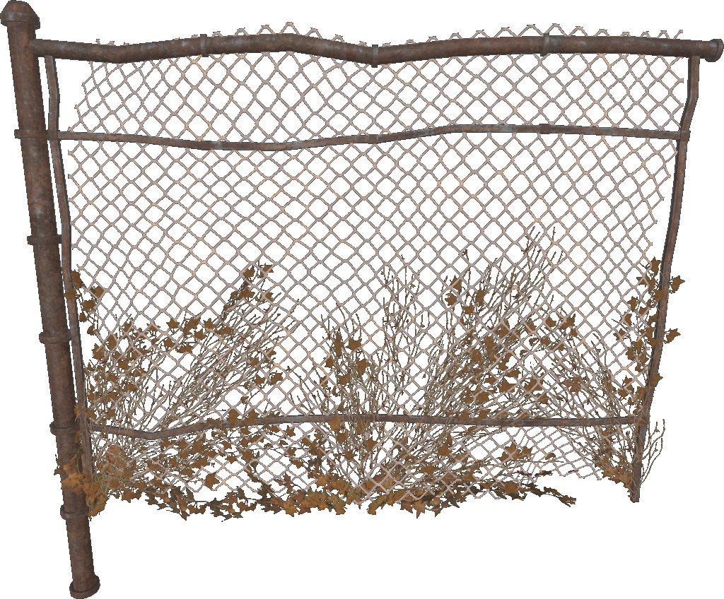 ⚠️ PTS ⚠️ Rusty chain fence & gates