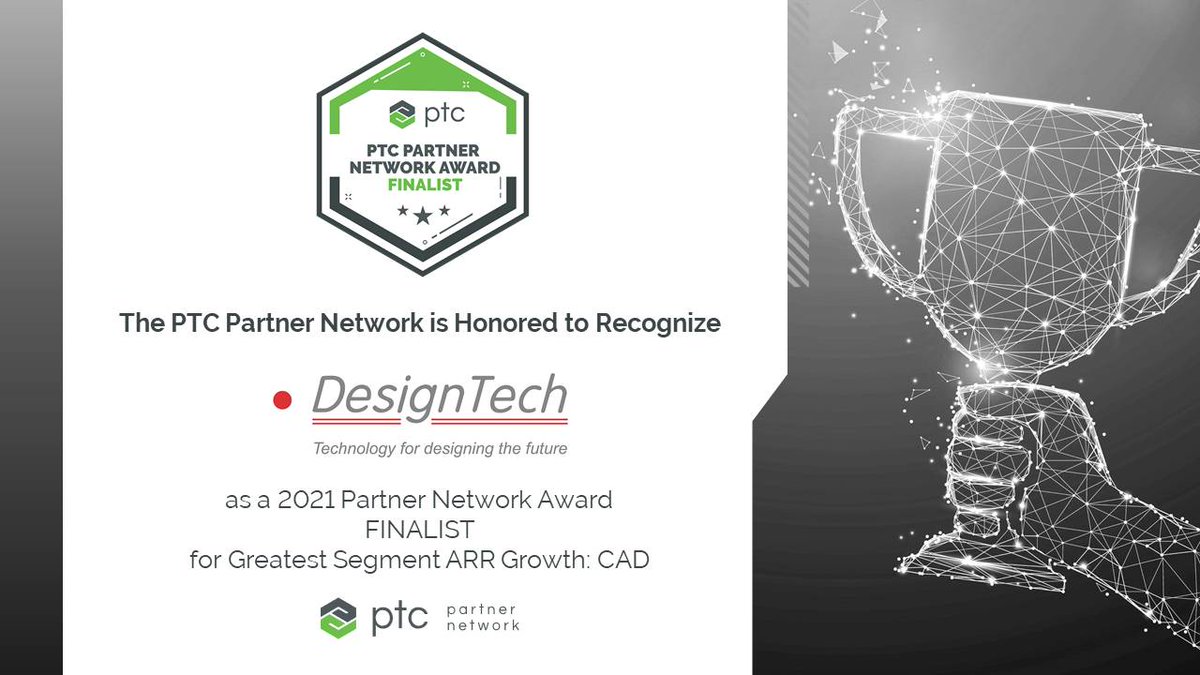 DesignTechSys's tweet photo. We’ve been named a Finalist at the @PTC Partner Network Awards for Greatest Segment ARR Growth: CAD!
#PTCPartnerSummit #PTC #DesignTechSys
#Congratulations Team DesignTech Systems!!! https://t.co/oMNAGWRLna