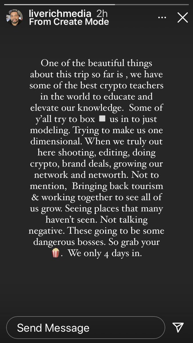 mandybba's tweet photo. Word! #projectfomo #Crypto @frankimrussell 🔥❤️🙏 #tourism #Europe https://t.co/3bu7ilXOjf
