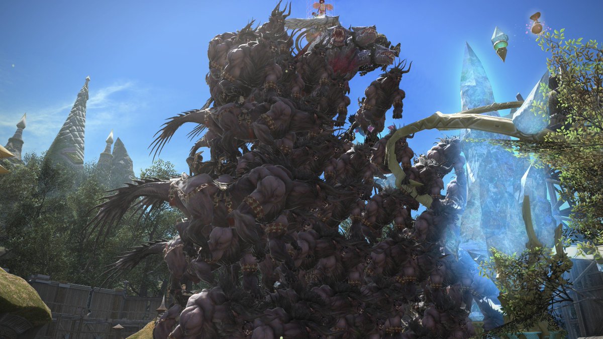 The TOWER OF BEHEMOTHs on @maximilian 's #FFXIV stream. 