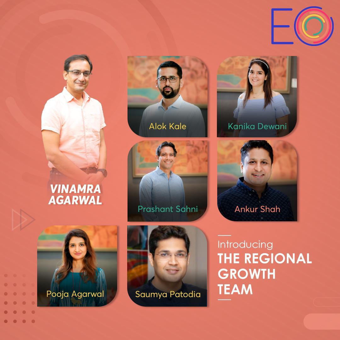 EO_SouthAsia's tweet photo. The Regional Growth team FY 21-22 comprises EO leaders from across chapters.
They focus on developing regional and chapter level strategy to enable growth and support planning and execution. We are sure to grow leaps and bounds under their expert guidance.

#eosouthasia #eoglobal https://t.co/hQHb9UMDdA