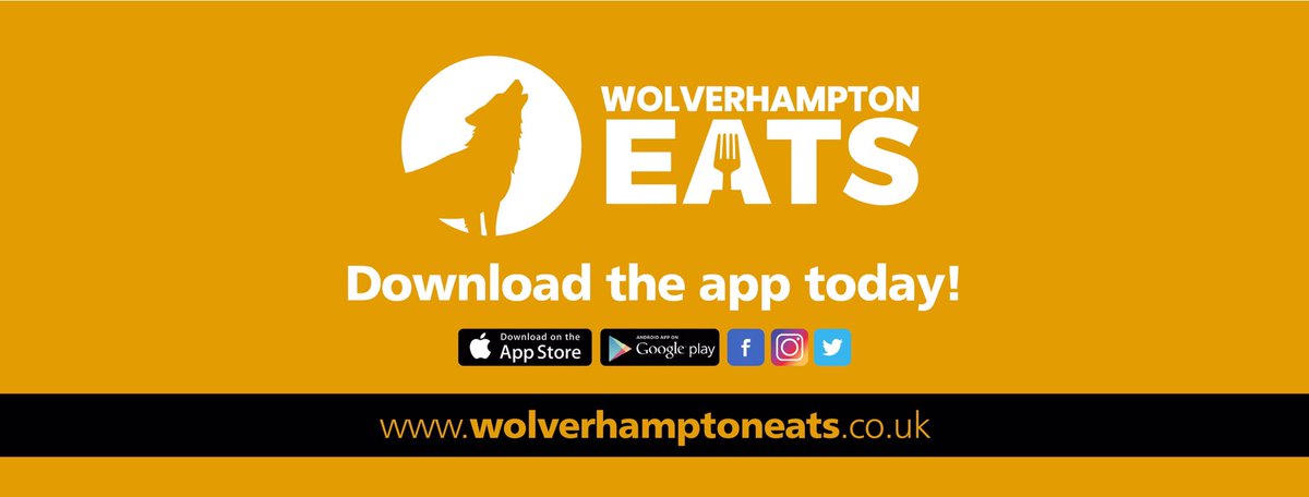 wolveseats's tweet image. Who wants to win a £20 Wolverhampton Eats voucher? 💰

✅ All you have to do is retweet this &amp;amp; make sure that you follow us. 
⭐️If you also give us a follow on Facebook we’ll give you a bonus entry!
🐺 Winner will be chosen at random from all RT’s #wolverhampton #wwfc #wolves