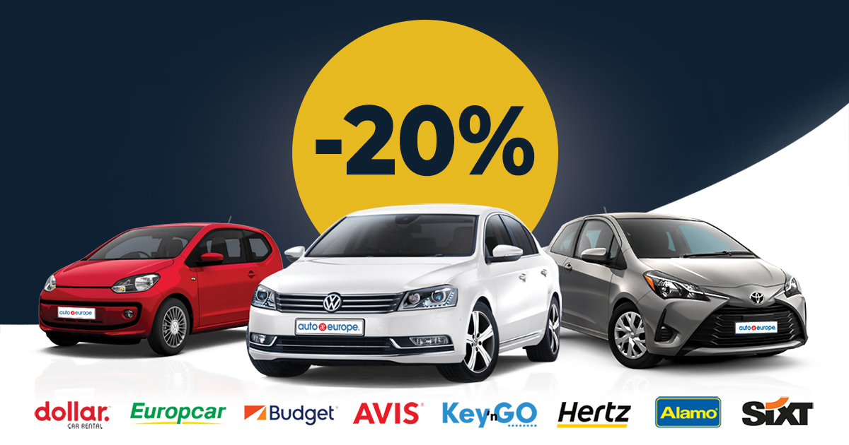 AutoEurope_SE's tweet photo. Är du i behov av en välbehövlig semester? Efter stor efterfrågan, är vår Globala Rea tillbaka!
Spara upp till 20% på din nästa hyrbil bland mer än 50 erbjudanden världen runt. Erbjudandet upphör den 29 juli, så boka redan idag!
https://t.co/LTRzqaOrwx https://t.co/yFkm2WYjbe