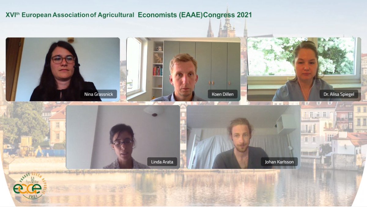 We thank our speakers & discussant at yesterday's #EAAE2021 Organized Panel for pointing out #researchgaps regarding non-market & market-based instruments in #agriculture & their role in achieving the #EUclimategoals!
We will continue the discussion in future events 👉stay tuned!