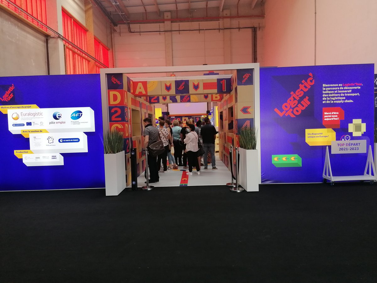 Ce matin découverte de la logistique #logistictour à Dourges lors d'un escape game.
Un très beau projet, pour permettre aux demandeurs d'emploi de découvrir la logistique et ses métiers #Pôleemploi
#Somain