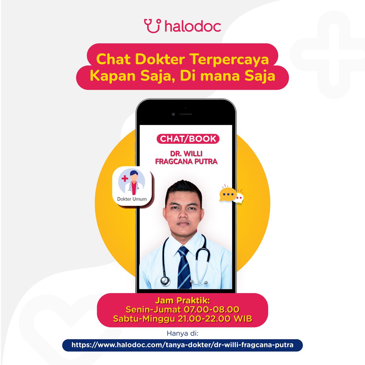 Willi_Putra's tweet photo. 🩺 Halodoc https://t.co/HeMBiE1RzV