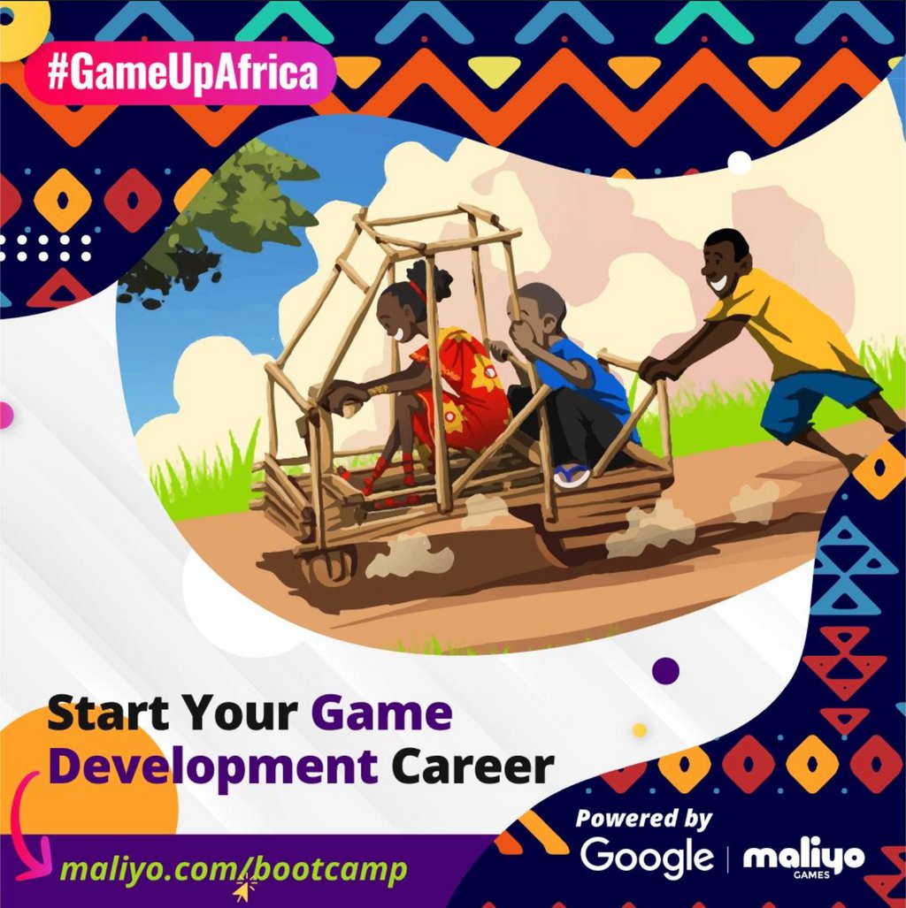 gamedevng's tweet image. Are you a developer with an interest in game development? Then you can learn how to create video games. Don't worry newbies with no knowledge of coding are also not left out. Check out the link maliyo.com/bootcamp #GameDevelopment #GameUpAfrica #Ghana #Kenya #Nigeria