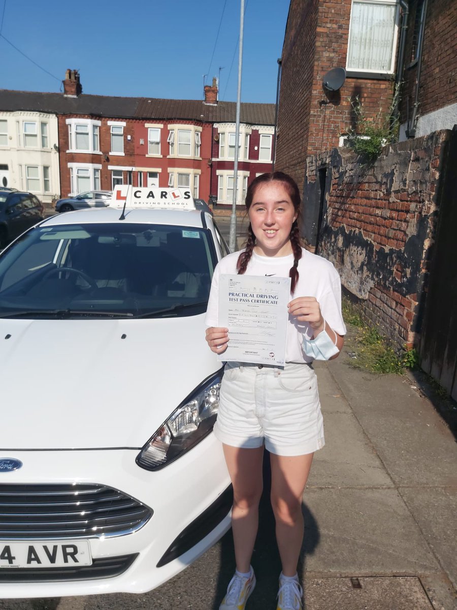 Big congratulations to Jessica grant for passing your driving test with #carlsdrivingschool at the first attempt.  Fantastic result considering the awful weather. Well done for keeping your cool 😎. Enjoy your summer ☀. <a href="/carlsdrivingsch/">Carls Driving School</a> Crosby Bubble Uniquely Sefton - Seftonhour