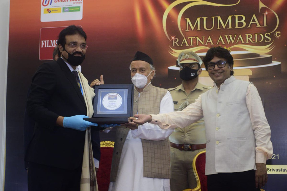 Human Touch - an HR Firm (@humantouchhr) on Twitter photo We heartily congratulate Mr. NK Sinha on being awarded as Mumbai Ratna by Hon. Gov. of MS at Raj Bhavan on 19th July for his exemplary social work in Mumbai !
<a href="/MumbaiRatna/">Mumbai Ratna Awards</a> <a href="/Indianrailway18/">Indian Railways</a>
<a href="/mumbaimatterz/">मुंबई Matters™🇮🇳</a> <a href="/Change/">Change.org</a> <a href="/RailMinIndia/">Ministry of Railways</a> <a href="/narendramodi/">Narendra Modi</a> We heartily congratulate Mr. NK Sinha on being awarded as Mumbai Ratna by Hon. Gov. of MS at Raj Bhavan on 19th July for his exemplary social work in Mumbai !
<a href="/MumbaiRatna/">Mumbai Ratna Awards</a> <a href="/Indianrailway18/">Indian Railways</a>
<a href="/mumbaimatterz/">मुंबई Matters™🇮🇳</a> <a href="/Change/">Change.org</a> <a href="/RailMinIndia/">Ministry of Railways</a> <a href="/narendramodi/">Narendra Modi</a>
