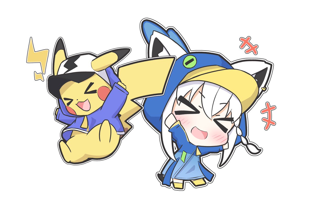 ポケモン 絵フブキ ポケモンユナイト楽しいね るるらろる 絵を描くよのイラスト