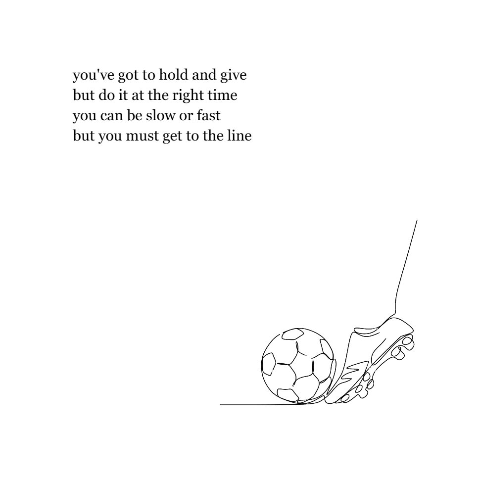 JonnyGabriel's tweet photo. The John Barnes rap from World In Motion but it's a Rupi Kaur poem. https://t.co/PK3JCOmUUQ