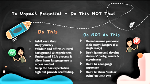 SherryTeacher's tweet photo. @emilyfranESL move beyond relationships to #connections #SCarolinaMLs #SCMultilingualEd https://t.co/7KX4E5AF7P