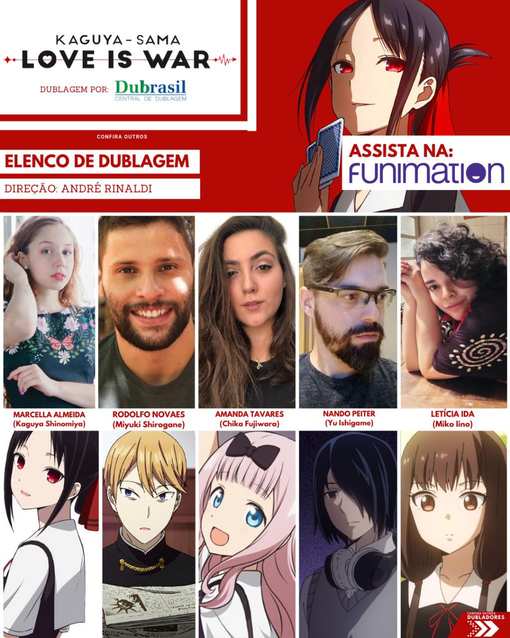 assistir kaguya sama dublado 2 temporada