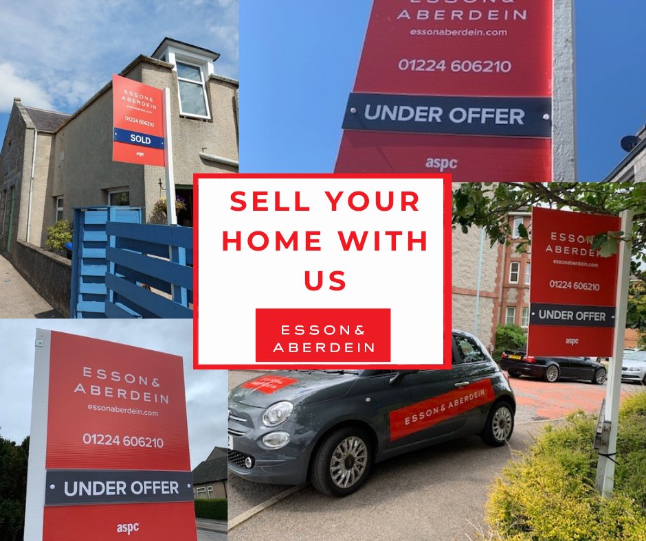 Our properties in both the City and Shire are selling fast!
If you are considering selling your home and you’d like to see our sale board in your garden, contact us for a free, no obligation valuation.  
01224 606210
info@essonaberdein.com