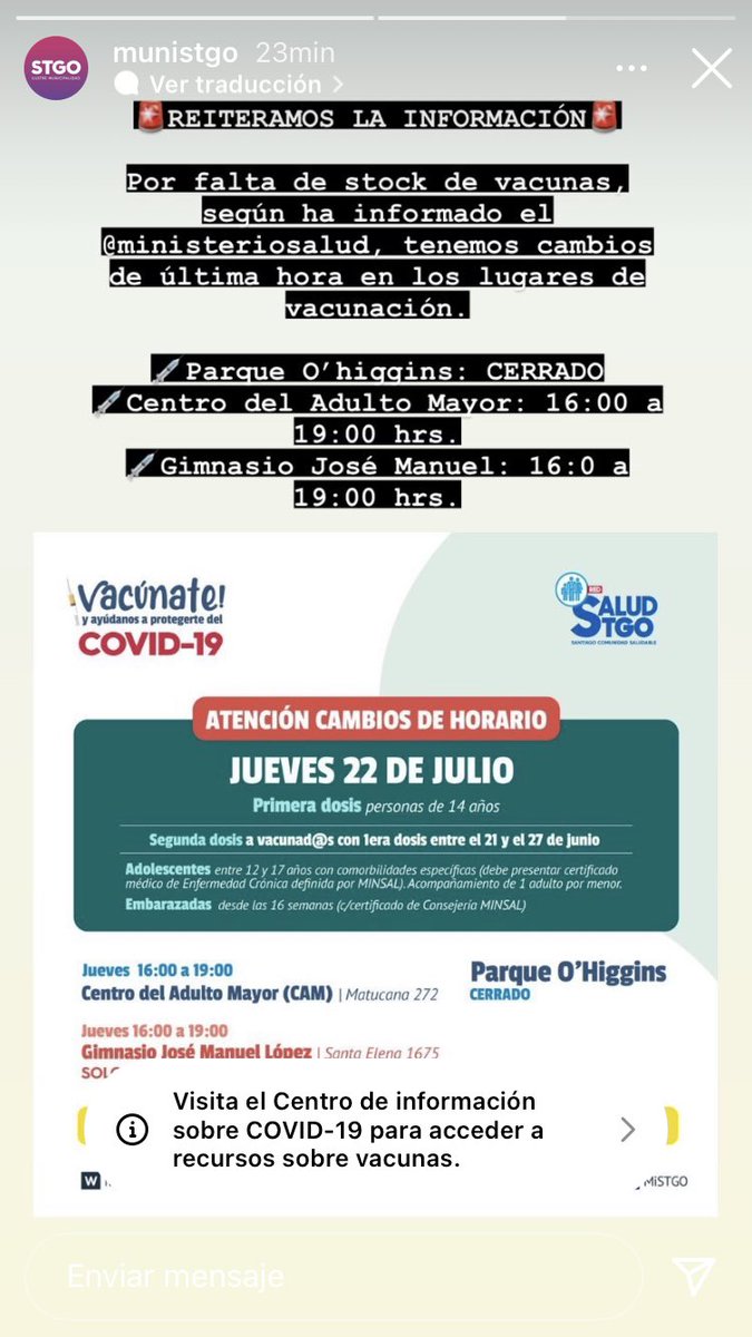 Mackattte's tweet photo. @jananeme Buin y Santiago están igual, sin vacunas https://t.co/7emysuJX0J