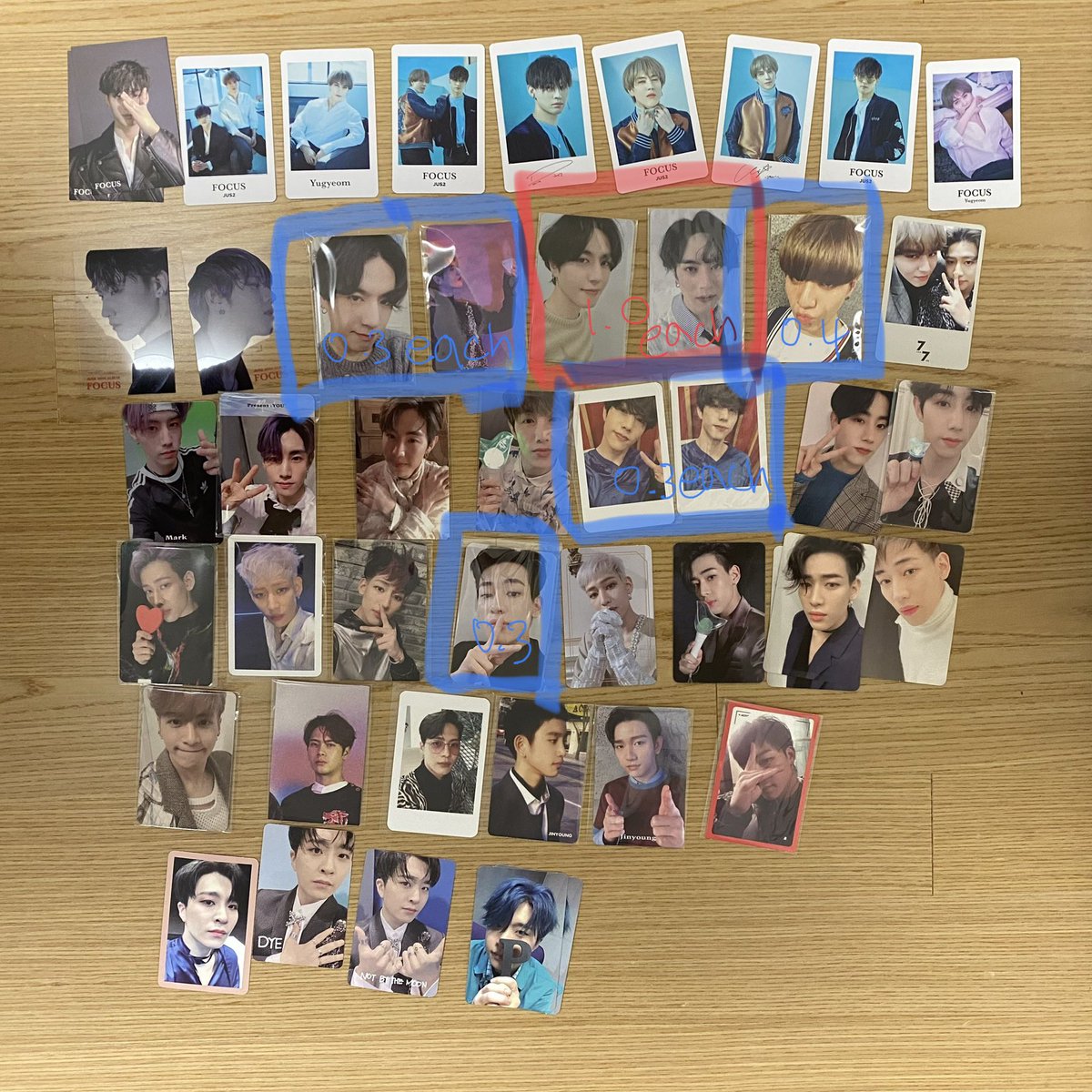 thdqhrud's tweet photo. 갓세븐포카 양도합니다🧚
각 0.2(2000won)
사진속 표시해둔 포카만 가격상이하며 문의 dm부탁드려요!

#갓세븐 #Yugyeom   #유겸   #갓세븐양도 #포카양도 #갓세븐포카 #갓세븐교환 #got7 #photocard #제이비 #진영 #마크 #잭슨 #영재 #뱀뱀 https://t.co/8vVJIjMw6g