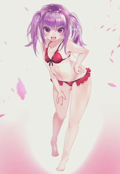 #海の日なので水着貼る 