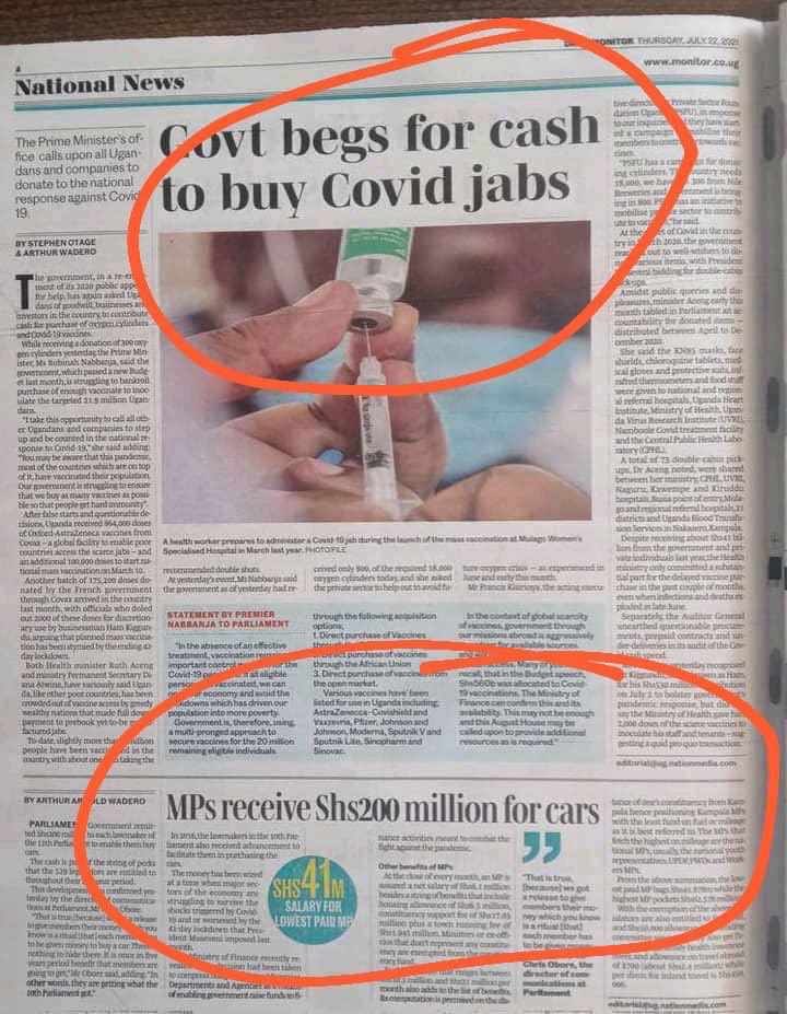 jimod9's tweet image. Imagine what the Ush.107b paid to MPs for vehicles would have done. #Africaproblems 🙆🏾‍♂️