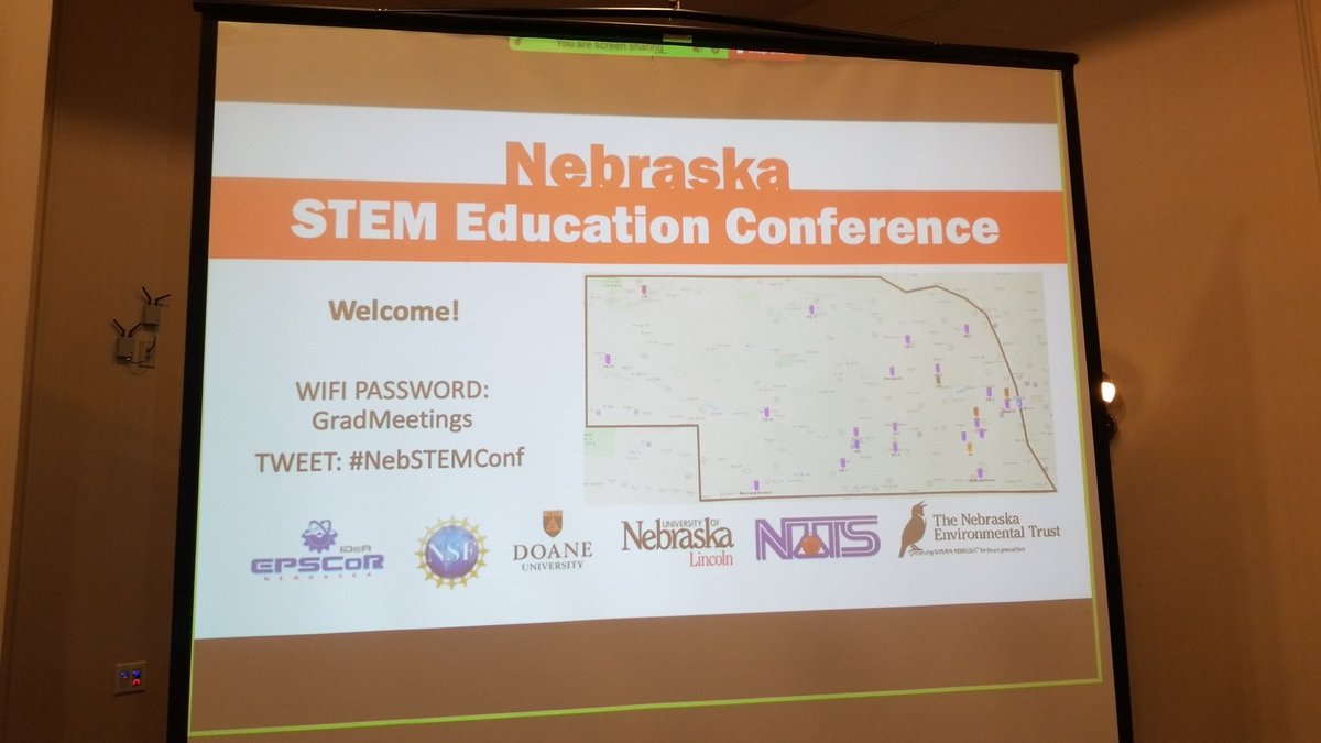 NATS_Science's tweet photo. Excited for the #NebSTEMConf! https://t.co/OVdqy5sFnf