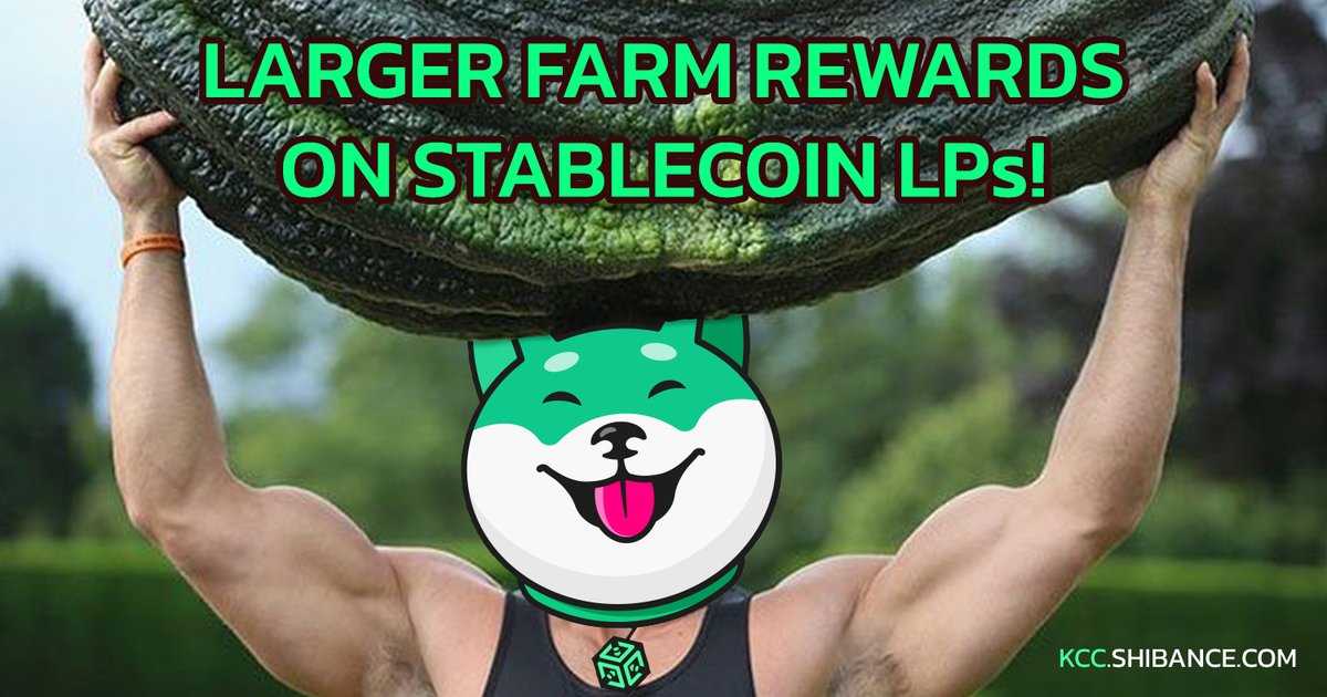 shibance's tweet image. 🚨Attention Puppers!

🔥Kucoin enables Stablecoin withdrawals to KCC 

🔥Shibance boosts KCC Stablecoin rewards!

shibance.medium.com/kucoin-enables…

@kucoincom @KCCOfficialTW @KCCPad_Official
@kucoincom  @kucoincom #kcc #KuCoinCommunityChain  #kccgem @lyu_johnny