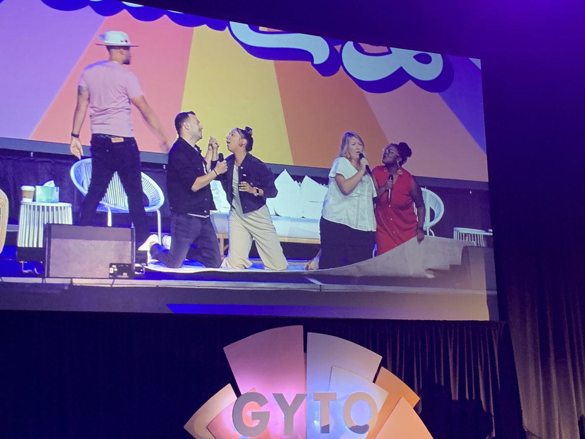 This is the face of 3 days of amazing PD. #GYTOxOrlando