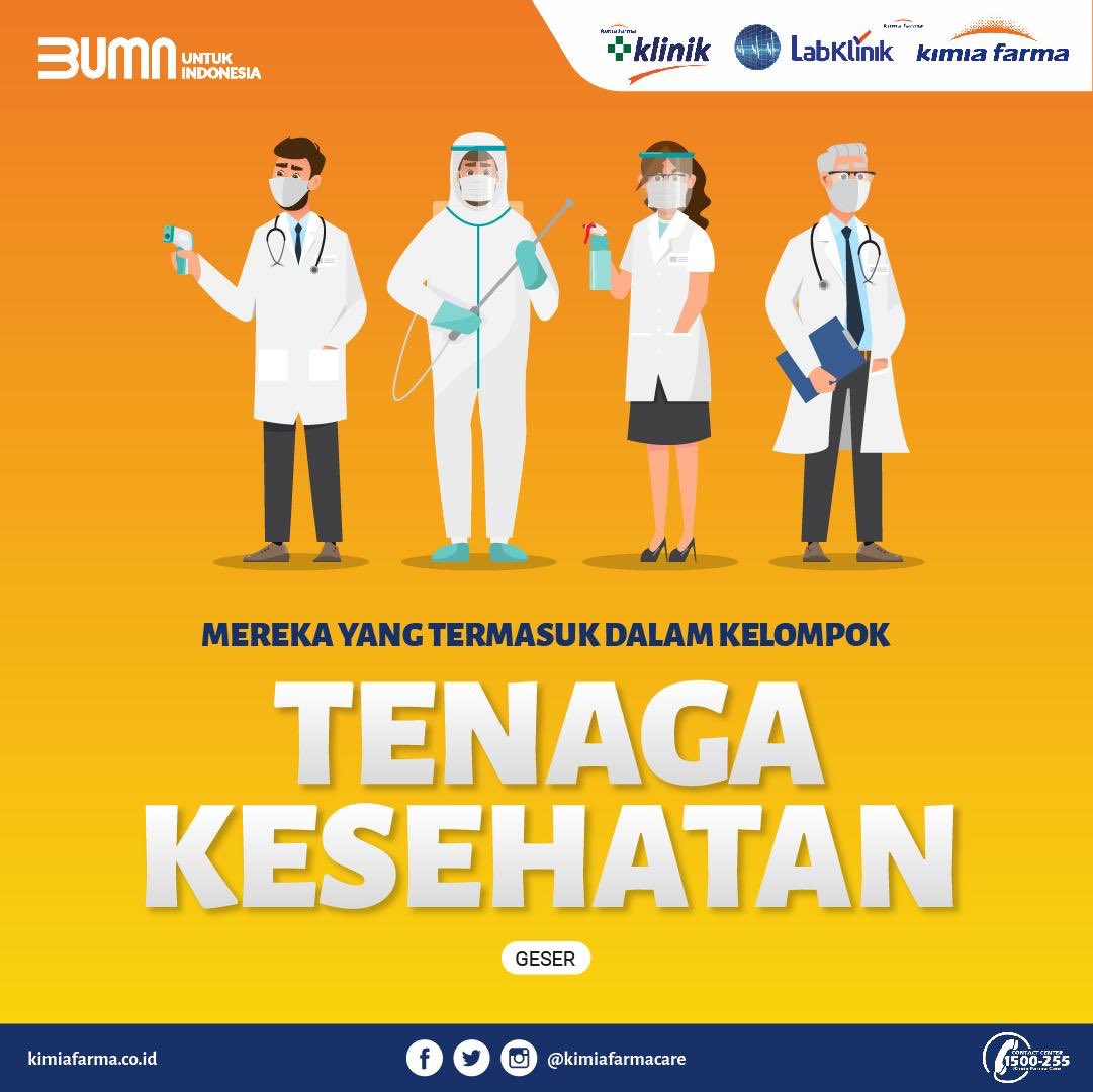kimiafarmaind's tweet photo. Sahabat kaef,

Ternyata kualifikasi dan pengelompokkan tenaga kesehatan itu banyak banget, lho.

Dalam undang-undang Nomor 36 tahun 2014 tentang Tenaga Kesehatan, tenaga kesehatan adalah setiap orang yang mengabdikan diri dalam bidang kesehatan serta memiliki pengetahuan dan 
(1) https://t.co/YEKwrove7z