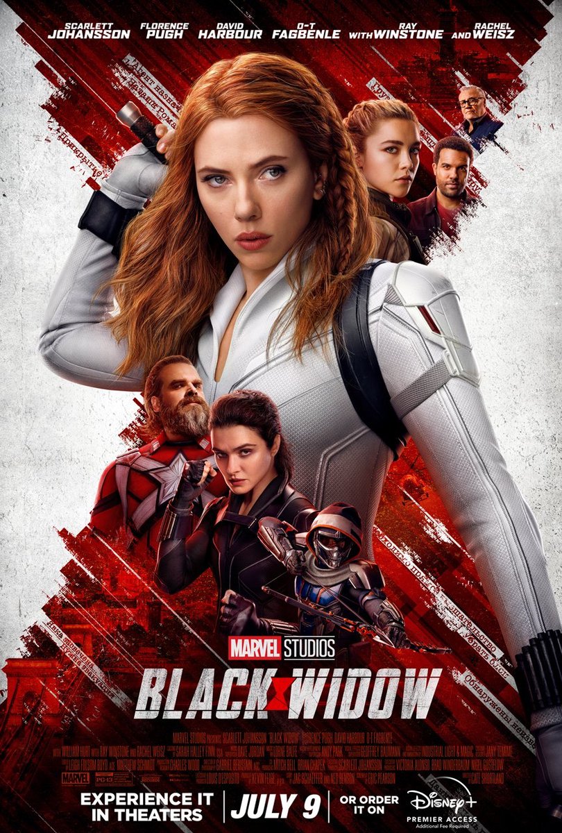 GeekChanel's tweet photo. Pros: Drama ✅ (which is very rare for the MCU)
Acting game ✅
Opening scene ✅
Red Guardian ✅

Minuses: Too simple and fluid storyline for a character like Black Widow ❌
Taskmaster ❌

Bottom line: Average, solid action movie.
Score 7,3/10.
#BlackWidow 
#IMDb 
#MarvelStudios https://t.co/7tLXcyzOlb