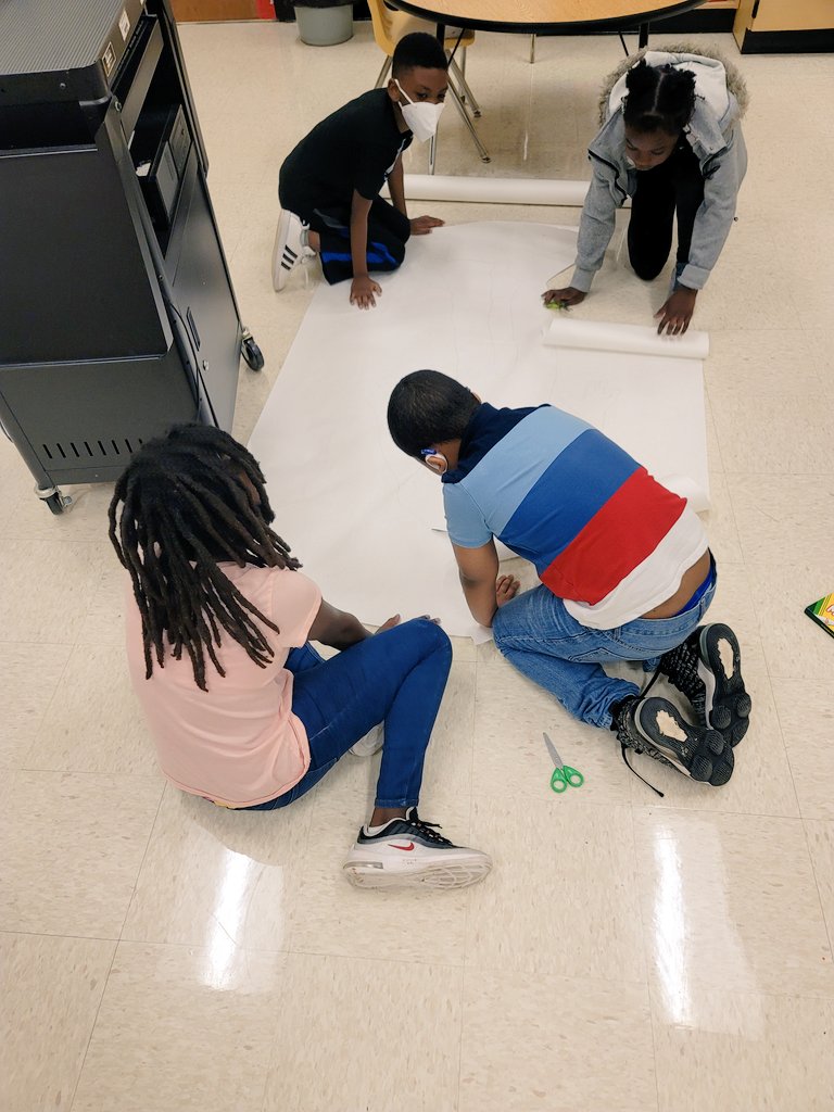 NixRonnica's tweet photo. We read, journaled,&amp; discussed the journey of Lily, a Korean girl &amp; her family, losing her Halmoni, Korean 4 Grandmother.. Students brought "Lily 2 Life" via this "Lifesize Character" activity... #Summer2 #WhenYouTrapATiger #3rdGrade #CharactersMatter  #FunWithFantasy #FCSRising https://t.co/RzO2zgJAO2