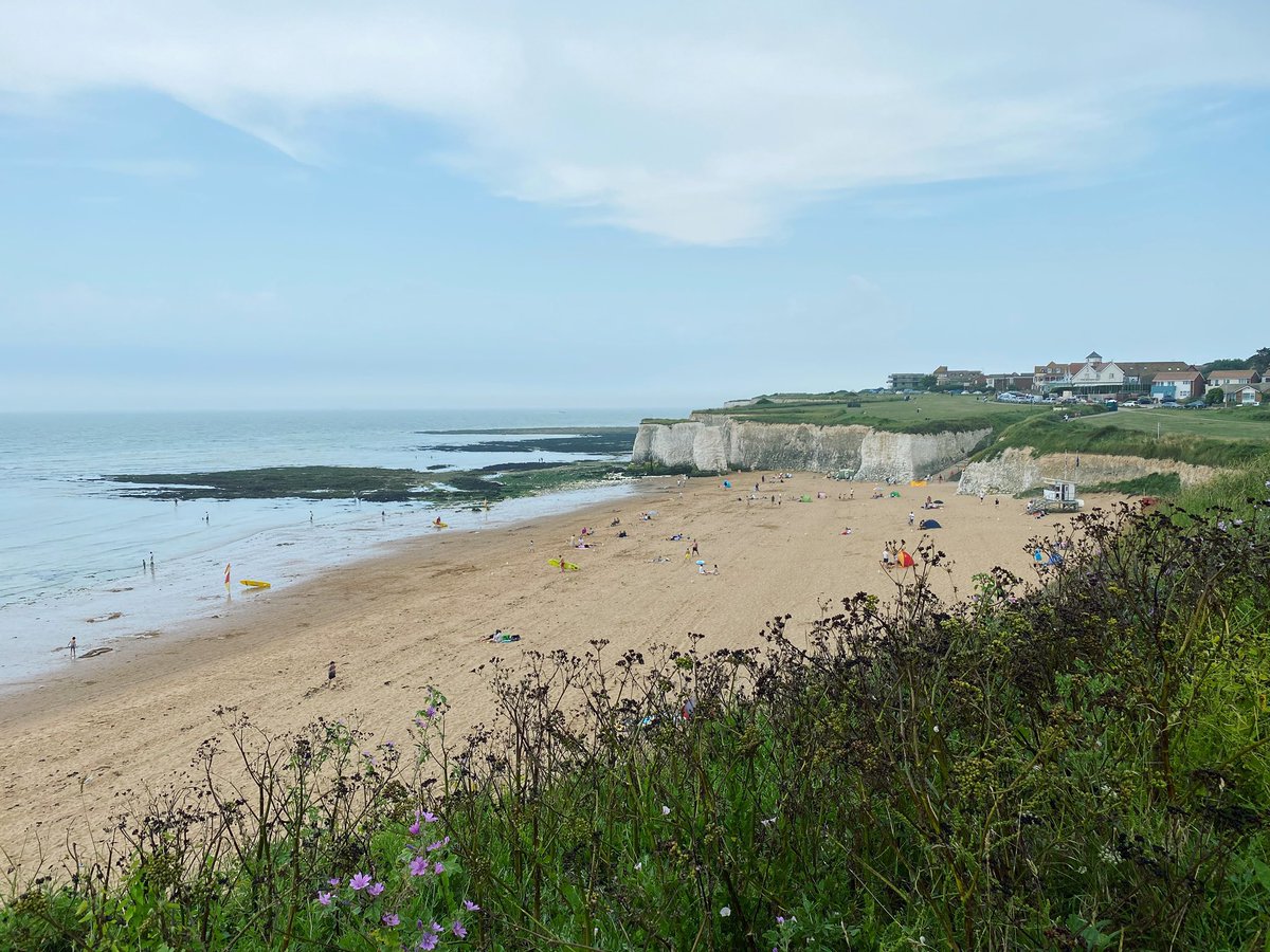 InSearchofChoc's tweet photo. Botany Bay. There are so many bays and beaches to choose from  to swim at in South East England. #visitthanet #visitsouthwestengland #staycation #travelblogger https://t.co/5fNbloD7oy