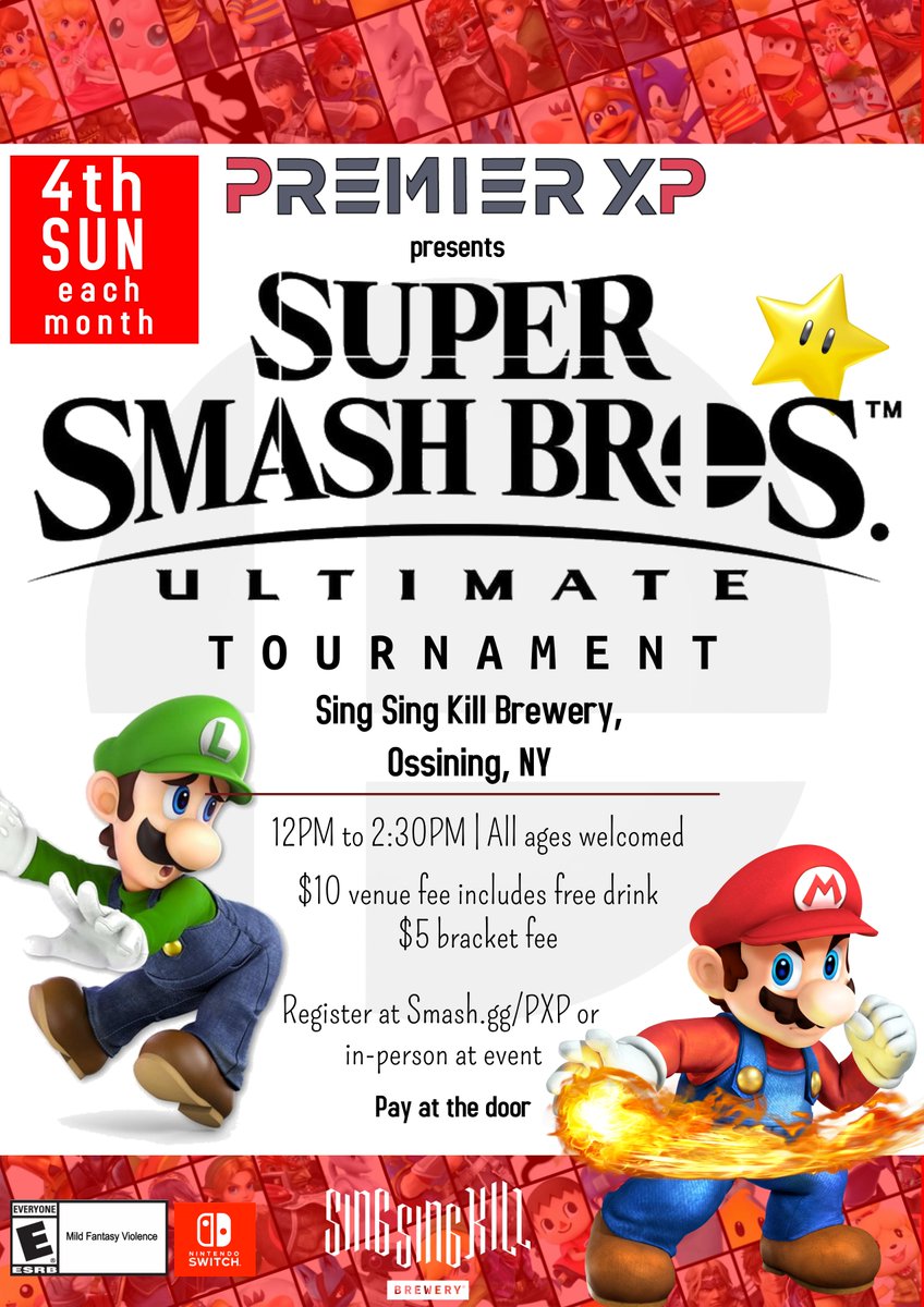PremierXp's tweet photo. We will be having consistent locals in the area from now to the foreseeable future at two great locations!
Register on https://t.co/eSudw1wiTB for all smash events https://t.co/TX6AoRuQMx