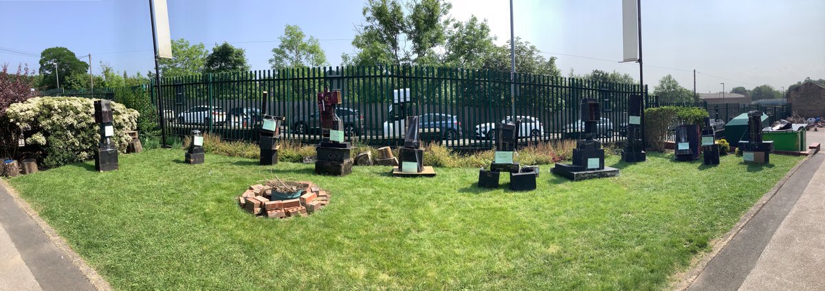IPMATGawthorpe's tweet photo. Year 3 Proudly present Gawthorpe sculpture park inspired by Barbara Hepworth! We couldnβt be happier with how our final art project of the year came together! #GCAYear3 https://t.co/lVeRcRlZBG