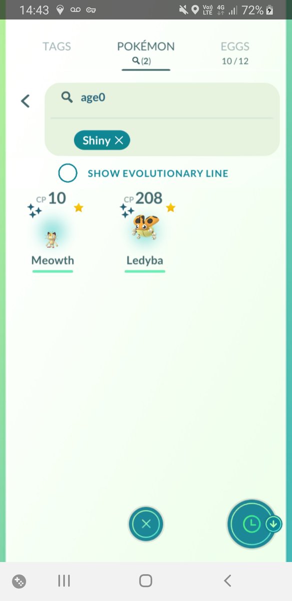 kikisfishy's tweet photo. 2 from the pogo+, shiny luck in the sunshine today #PokemonGo #ShinyCheck #pokemon #pogoplus https://t.co/aUWW99iTE7