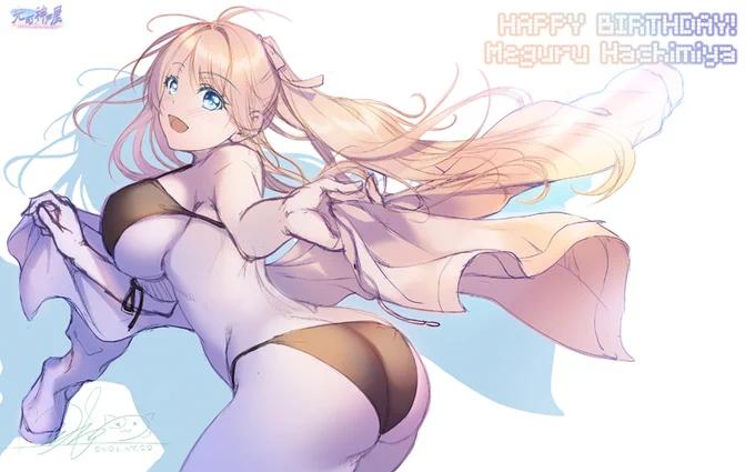 めぐるHBD‼🎉🎉🎉🎂🍰✨✨💖
#八宮めぐる生誕祭2021
#八宮めぐる誕生祭2021
#シャニマス 