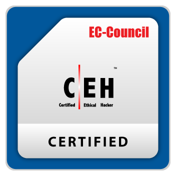 Jackbow12's tweet photo. I am excited and proud to share that I have just achieved the EC-Council certification credential, Certified Ethical Hacker and am sharing my new badge and accomplishment. to check click here https://t.co/yatYQeJyXw https://t.co/bSVIiswuaa