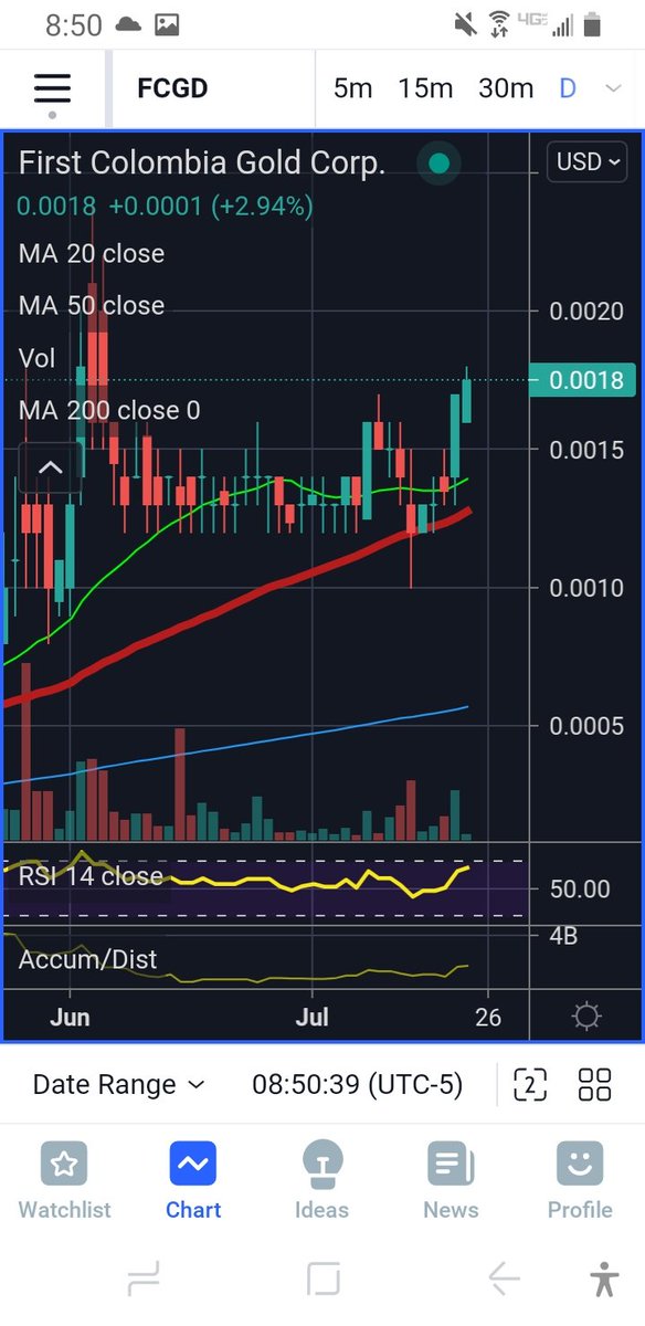 Olataytay's tweet photo. $FCGD Chart says go! Another.
#Alpharidge_Cap 
@opportunityzon 
#Zerodilution 
#Notoxicdebt 
No reverse split
Perfect merger candidate!
#Millionairemindset 
#Qualitypick https://t.co/oJGDln9421
